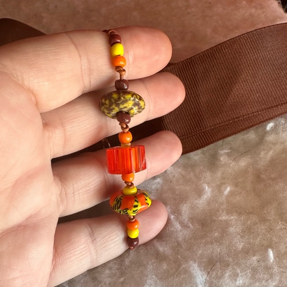 Funky Beaded Small Wrist Handmade Bracelet - Picture 3 of 5